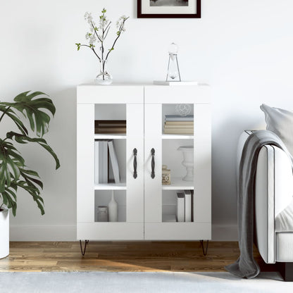 Sideboard White 69.5x34x90 cm Engineered Wood