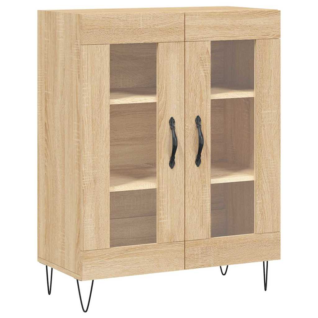 Sideboard Sonoma oak 69.5 x 34 x 90 cm Engineered Wood