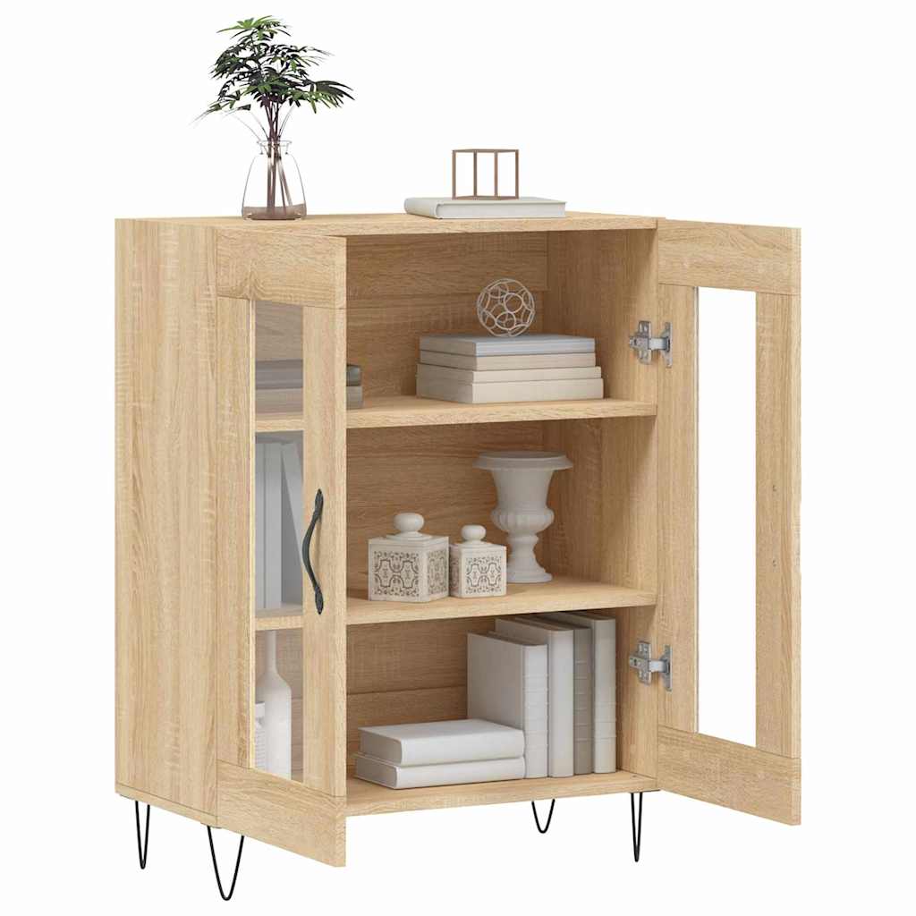 Sideboard Sonoma oak 69.5 x 34 x 90 cm Engineered Wood