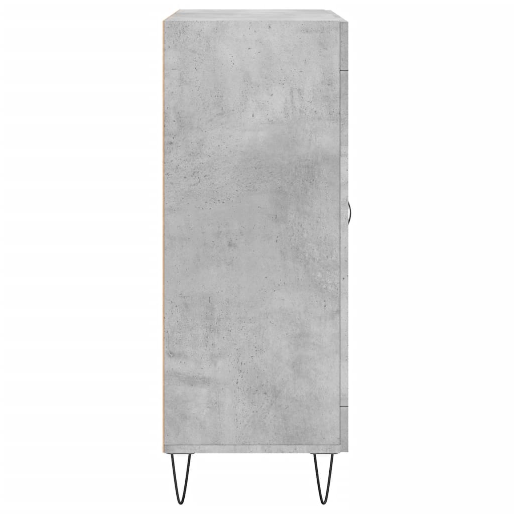 Sideboard Concrete Grey 69,5x34x90 cm Engineered Wood