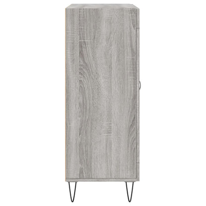 Sideboard Grey Sonoma 69.5x34x90 cm Engineered Wood