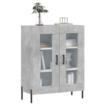 Sideboard Concrete Grey 69,5x34x90 cm Engineered Wood