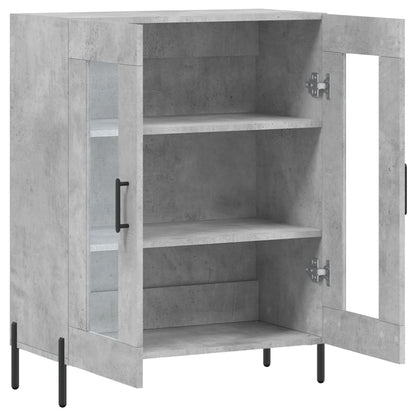 Sideboard Concrete Grey 69.5x34x90 cm Engineered Wood