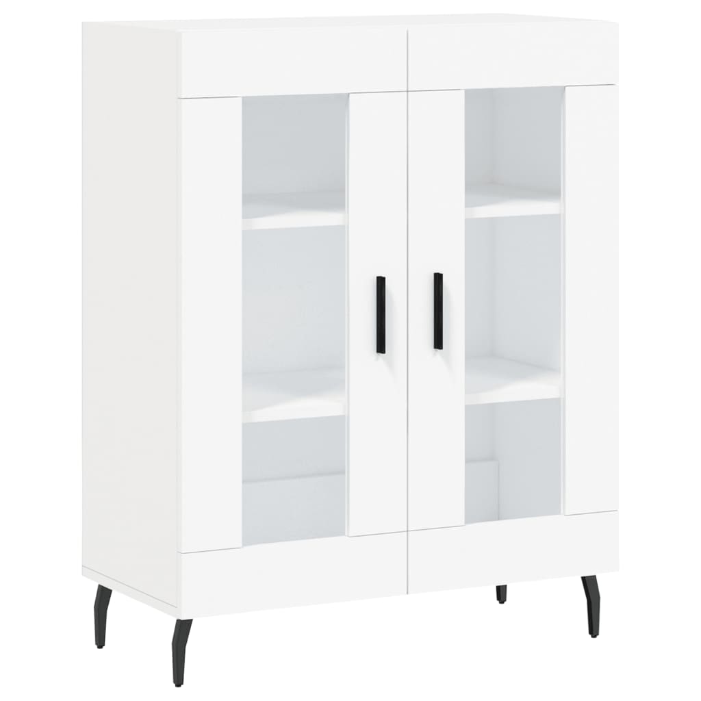 Sideboard White 69,5x34x90 cm Engineered Wood