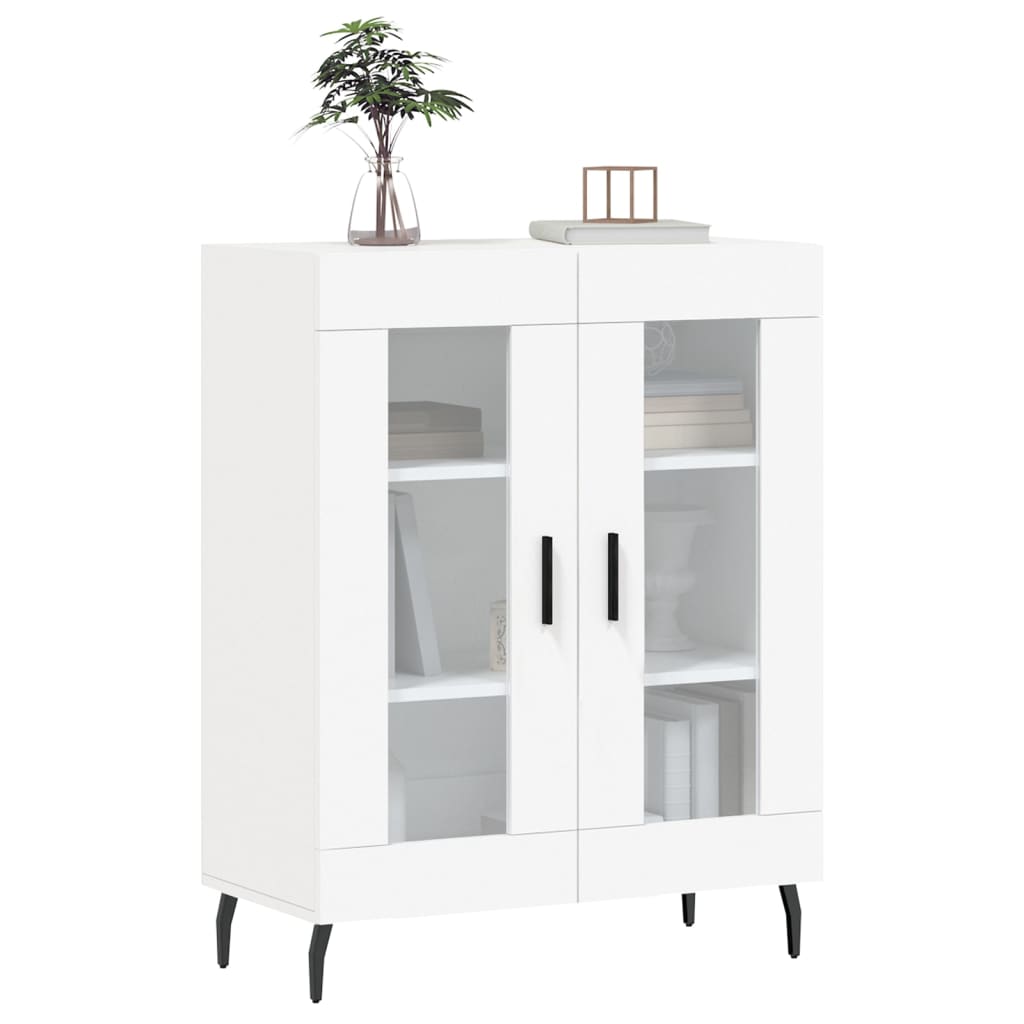 Sideboard White 69,5x34x90 cm Engineered Wood