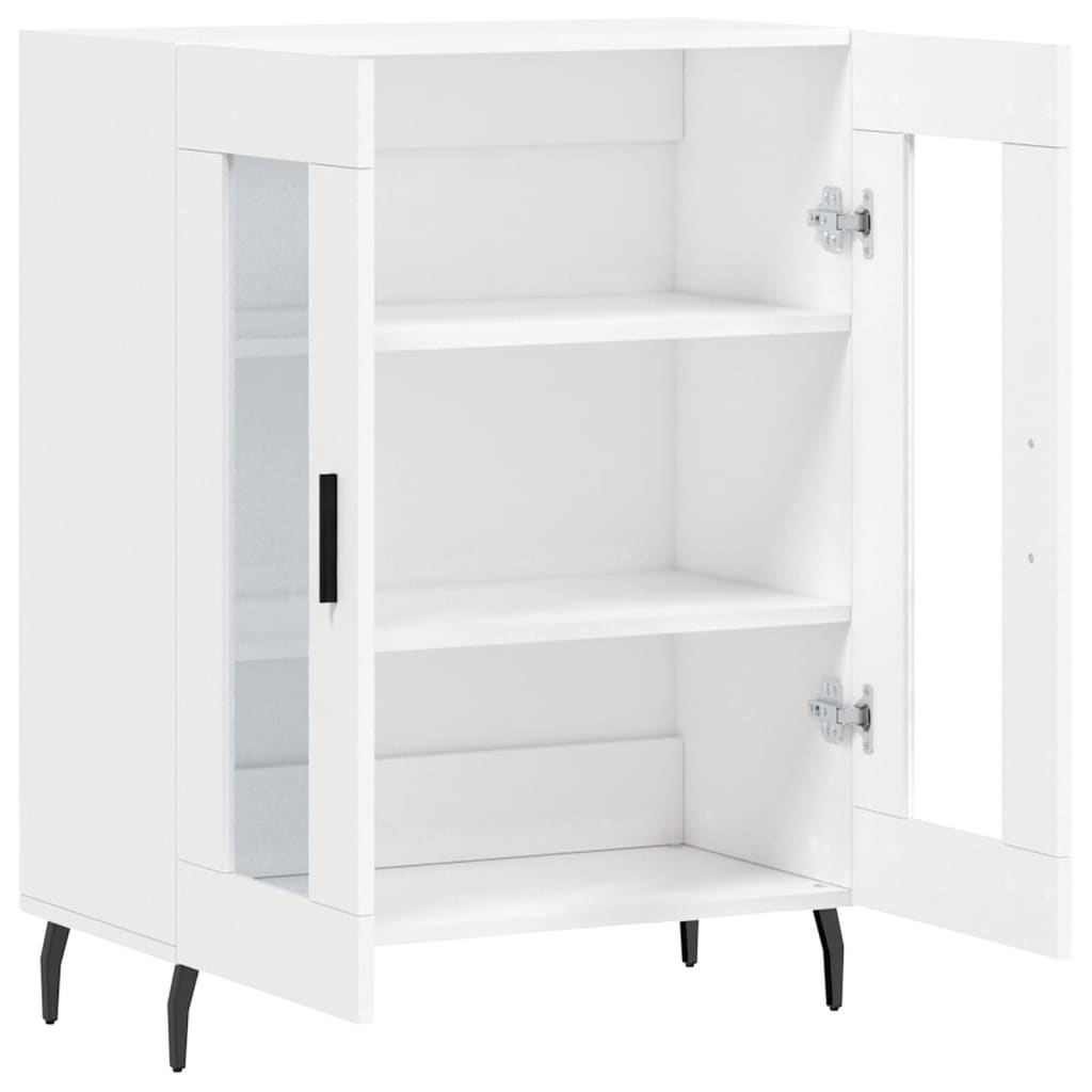 Sideboard White 69,5x34x90 cm Engineered Wood