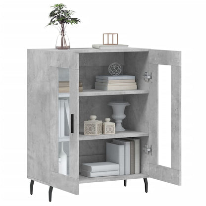 Sideboard Concrete Grey 69,5x34x90 cm Engineered Wood