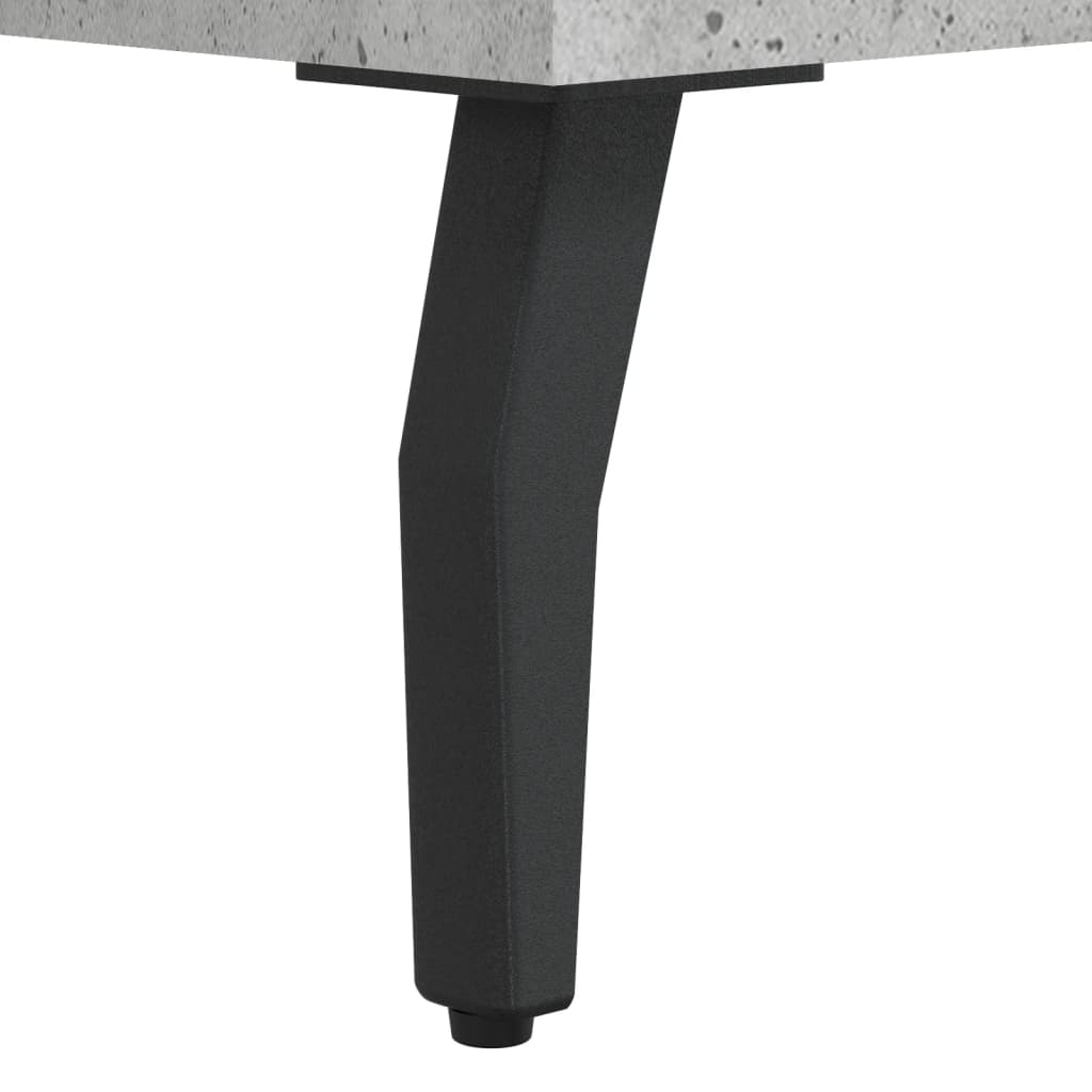 Sideboard Concrete Grey 69,5x34x90 cm Engineered Wood