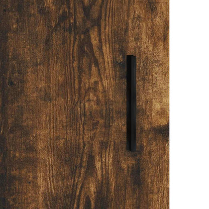 Sideboard Smoked Oak 69,5x34x90 cm Engineered Wood