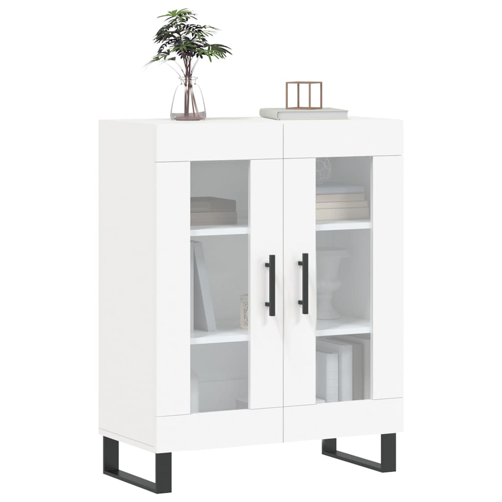 Sideboard White 69.5x34x90 cm Engineered Wood