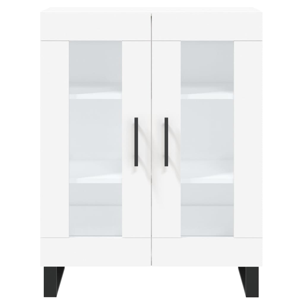 Sideboard White 69.5x34x90 cm Engineered Wood