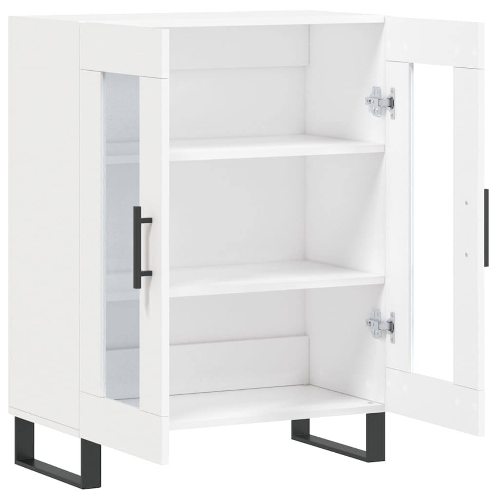 Sideboard White 69.5x34x90 cm Engineered Wood