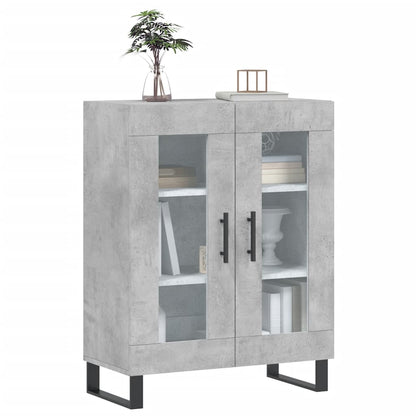 Sideboard Concrete Grey 69.5x34x90 cm Engineered Wood