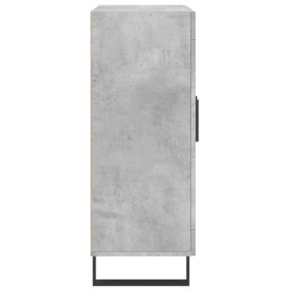 Sideboard Concrete Grey 69.5x34x90 cm Engineered Wood