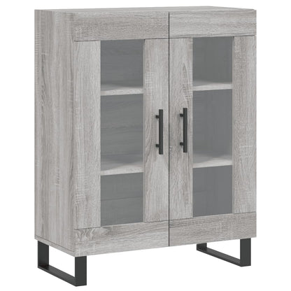 Sideboard Grey Sonoma 69.5x34x90 cm Engineered Wood
