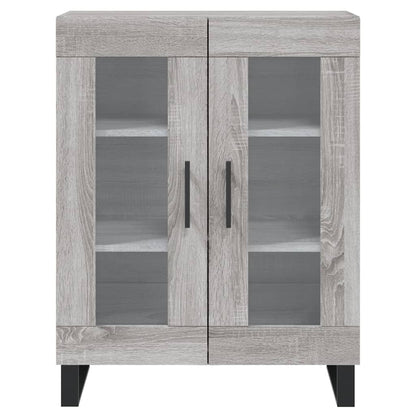 Sideboard Grey Sonoma 69.5x34x90 cm Engineered Wood