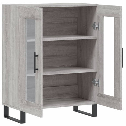 Sideboard Grey Sonoma 69.5x34x90 cm Engineered Wood