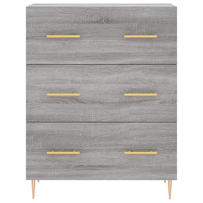 Sideboard Grey Sonoma 69,5x34x90 cm Engineered Wood