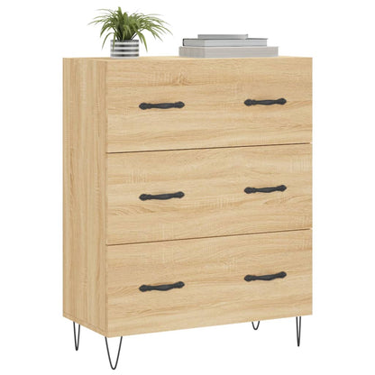 Sideboard Sonoma Oak 69.5x34x90 cm Engineered Wood