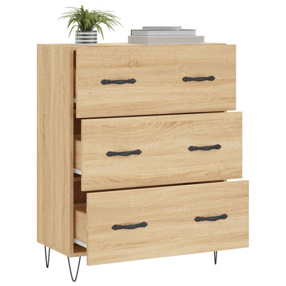 Sideboard Sonoma Oak 69.5x34x90 cm Engineered Wood