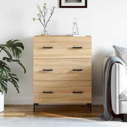 Sideboard Sonoma Oak 69.5x34x90 cm Engineered Wood