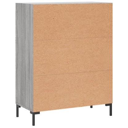 Sideboard Grey Sonoma 69.5x34x90 cm Engineered Wood