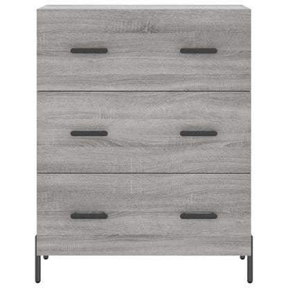 Sideboard Grey Sonoma 69.5x34x90 cm Engineered Wood