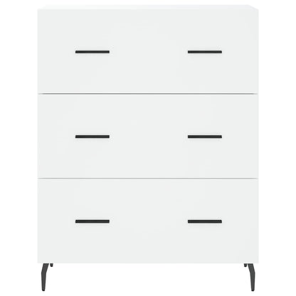 Sideboard White 69.5x34x90 cm Engineered Wood