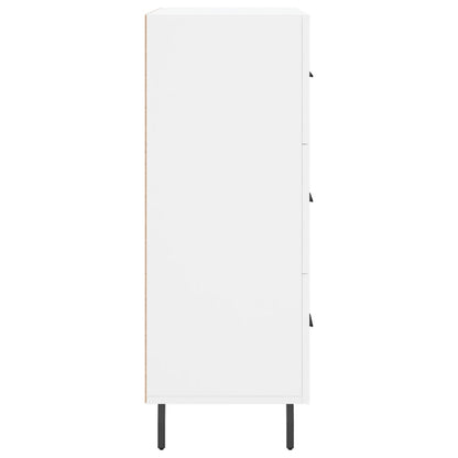 Sideboard White 69.5x34x90 cm Engineered Wood