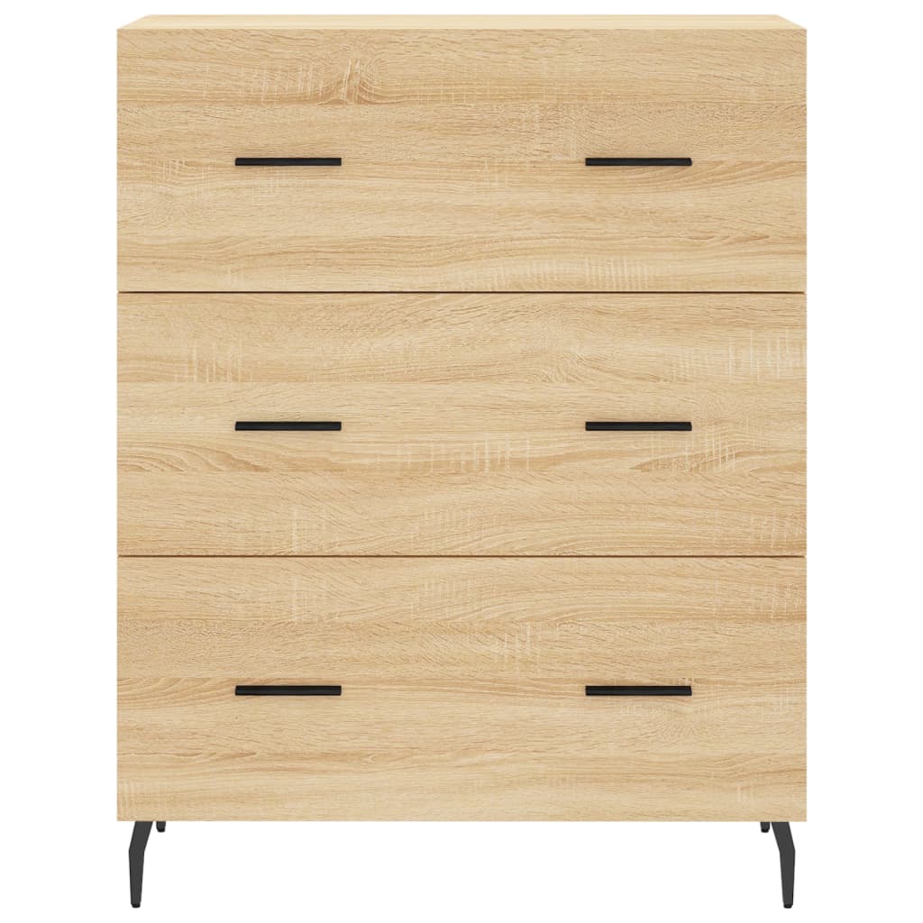 Sideboard Sonoma Oak 69,5x34x90 cm Engineered Wood