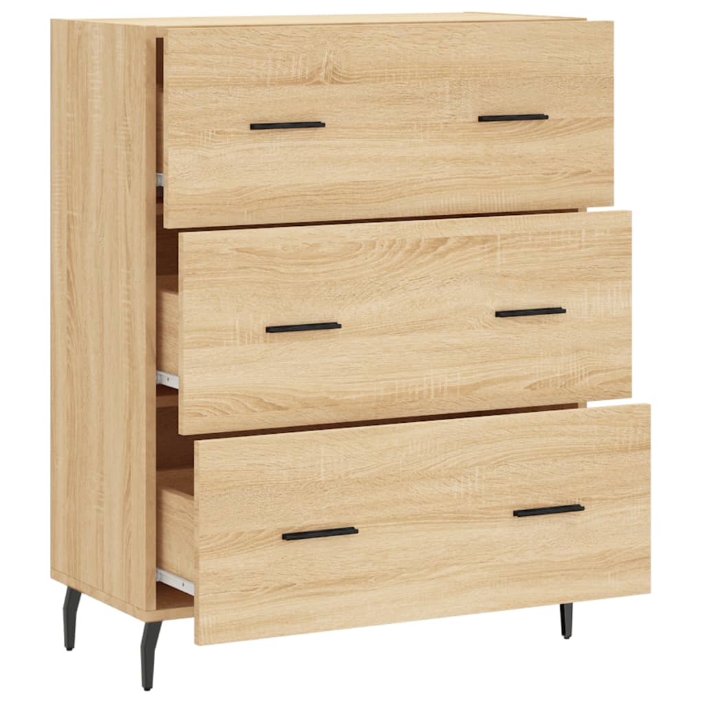 Sideboard Sonoma Oak 69,5x34x90 cm Engineered Wood