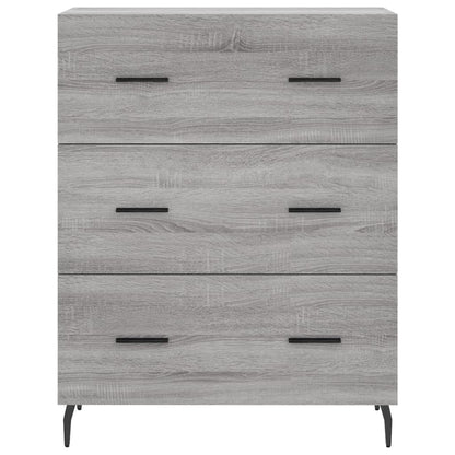 Sideboard Grey Sonoma 69,5x34x90 cm Engineered Wood