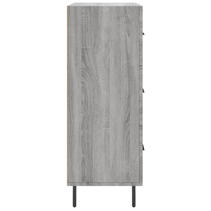 Sideboard Grey Sonoma 69,5x34x90 cm Engineered Wood