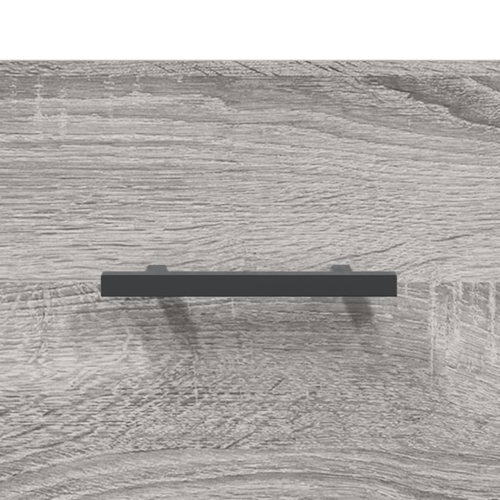 Sideboard Grey Sonoma 69,5x34x90 cm Engineered Wood