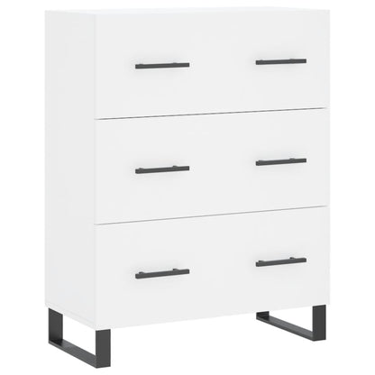 Sideboard White 69.5x34x90 cm Engineered Wood