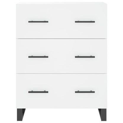 Sideboard White 69.5x34x90 cm Engineered Wood