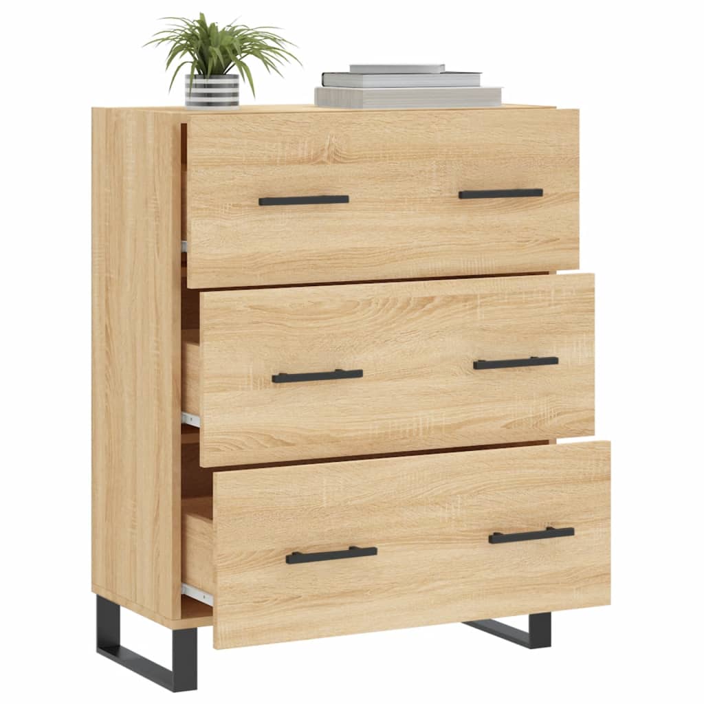 Sideboard Sonoma Oak 69,5x34x90 cm Engineered Wood