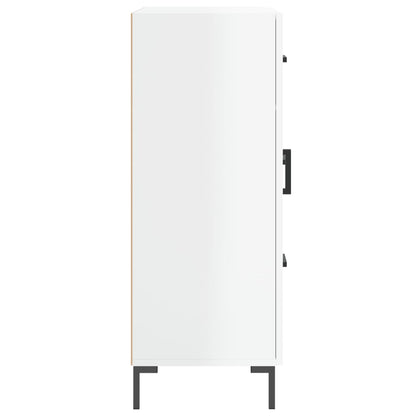 Sideboard High Gloss White 69.5x34x90 cm Engineered Wood