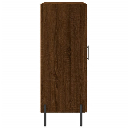 Sideboard Brown Oak 69.5x34x90 cm Engineered Wood