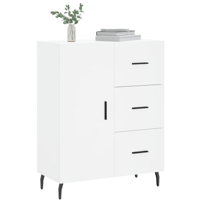 Sideboard White 69.5x34x90 cm Engineered Wood