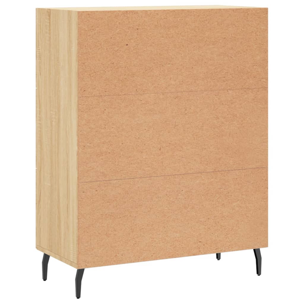 Sideboard Sonoma Oak 69.5x34x90 cm Engineered Wood