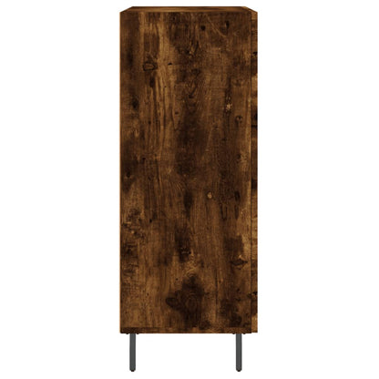 Sideboard Smoked Oak 69,5x34x90 cm Engineered Wood
