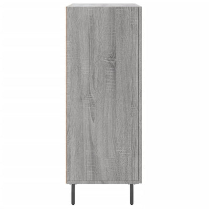 Sideboard Grey Sonoma 69.5x34x90 cm Engineered Wood