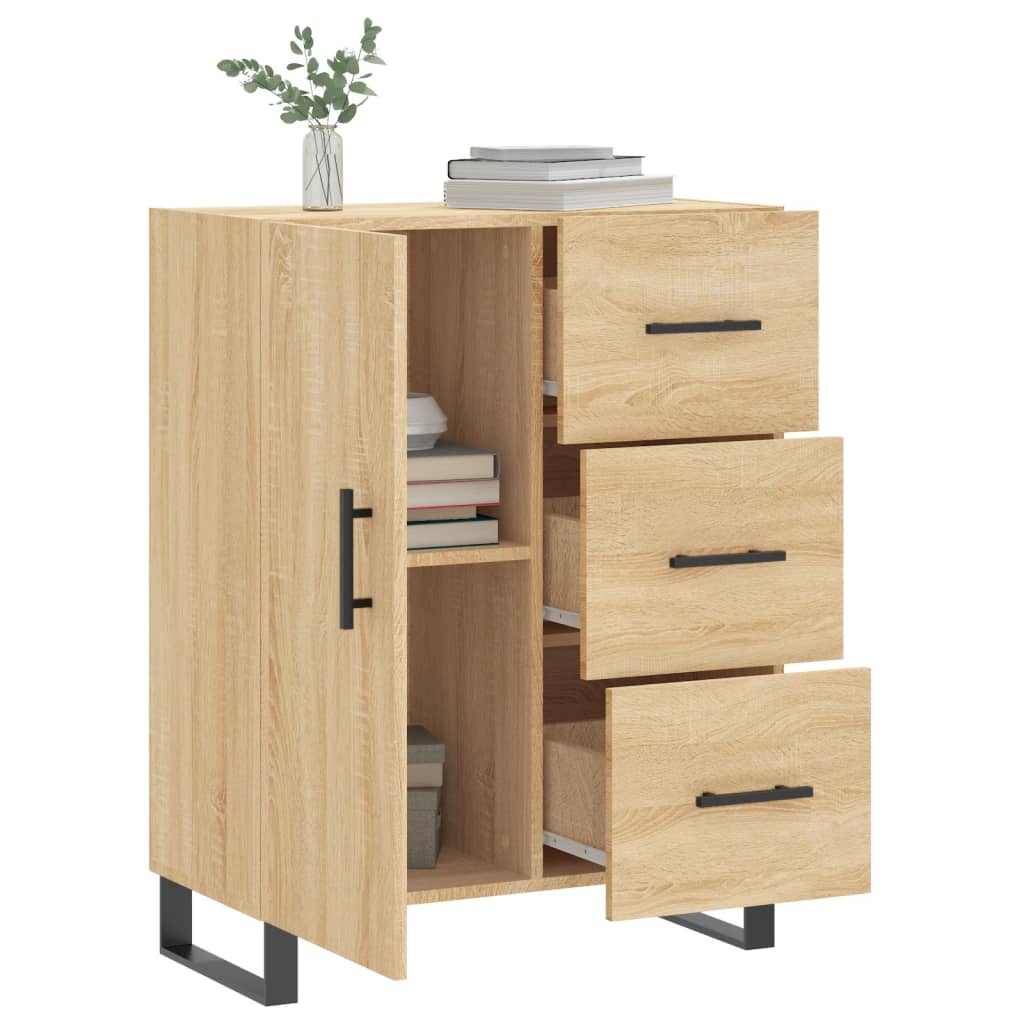 Sideboard Sonoma Oak 69,5x34x90 cm Engineered Wood
