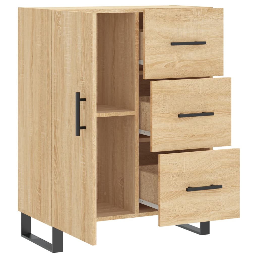 Sideboard Sonoma Oak 69,5x34x90 cm Engineered Wood