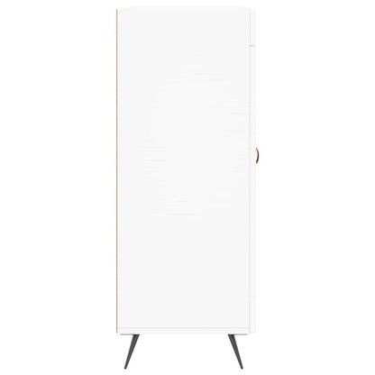 Sideboard White 69.5x34x90 cm Engineered Wood