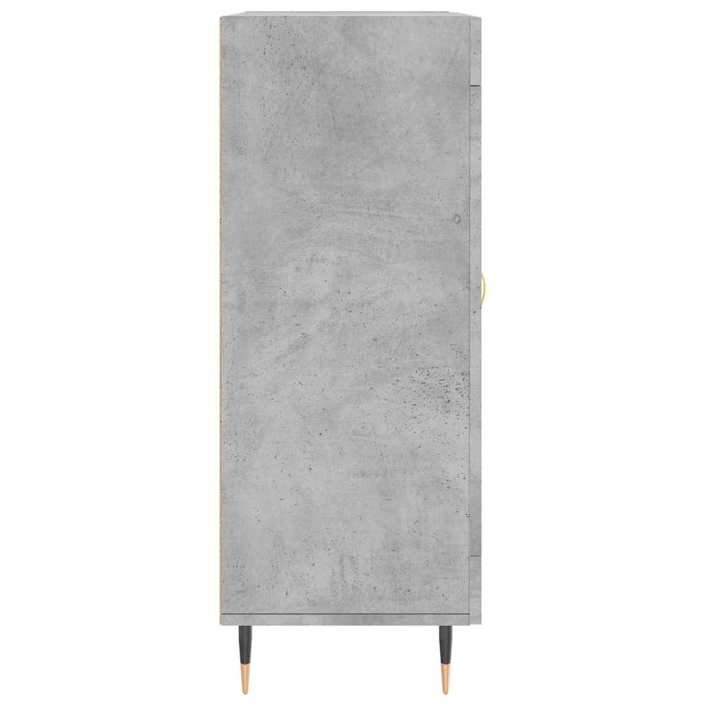 Sideboard Concrete Grey 69.5x34x90 cm Engineered Wood