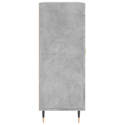 Sideboard Concrete Grey 69,5x34x90 cm Engineered Wood