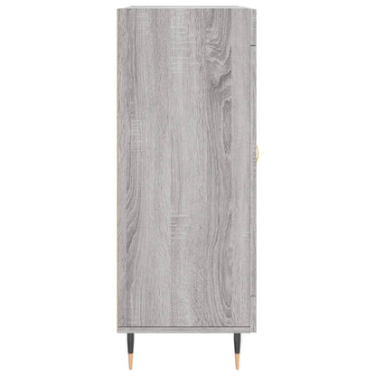 Sideboard Grey Sonoma 69,5x34x90 cm Engineered Wood
