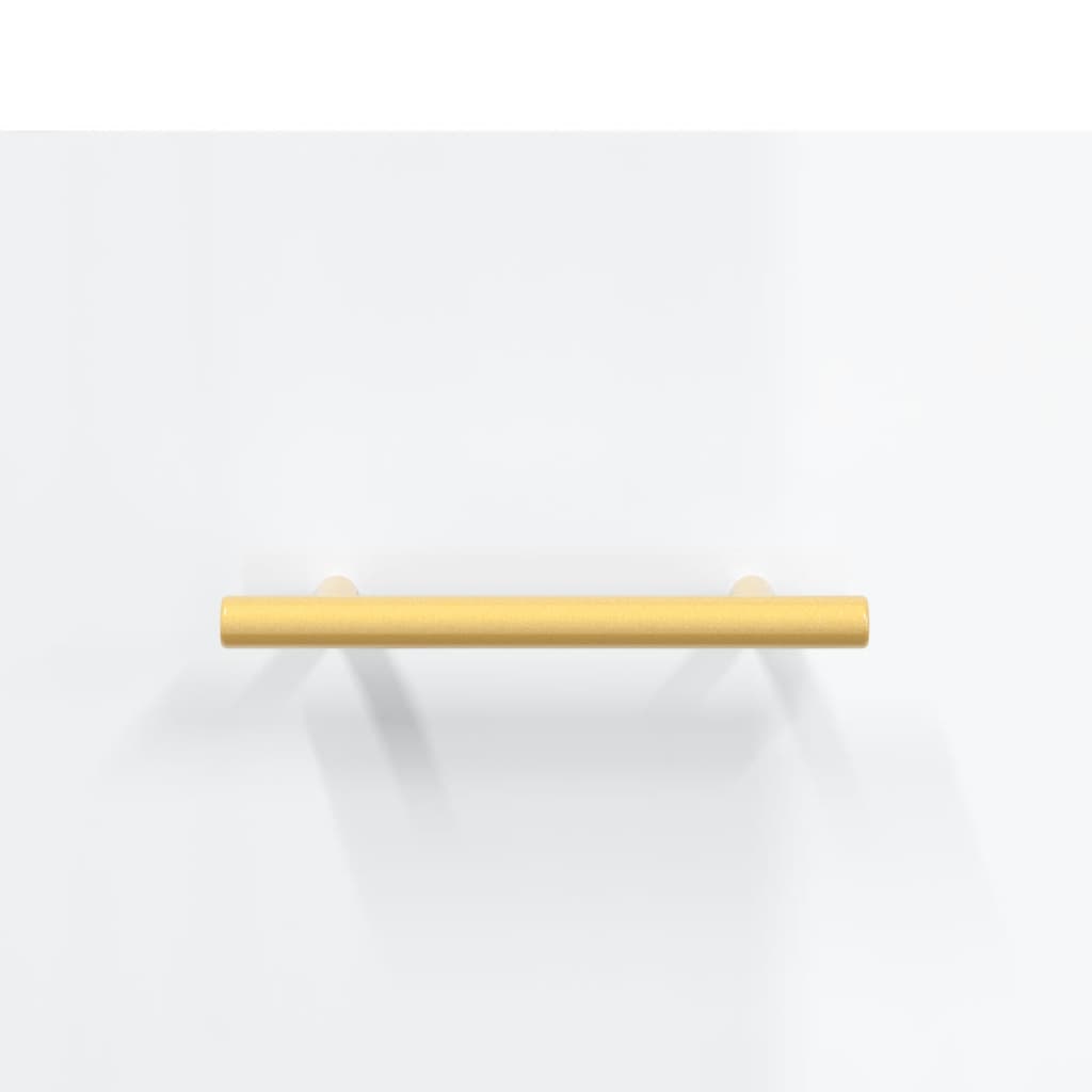 Sideboard High Gloss White 69.5x34x90 cm Engineered Wood